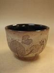 Tea Bowl - Leaves Design