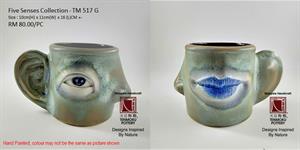 Five Senses Cup - Eye, Nose, Mouth