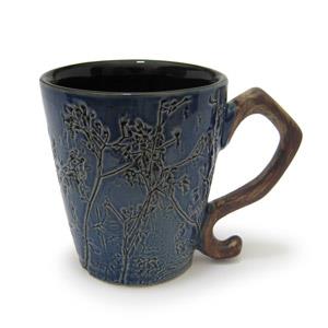 Mug Oval Shape - Twigs Design